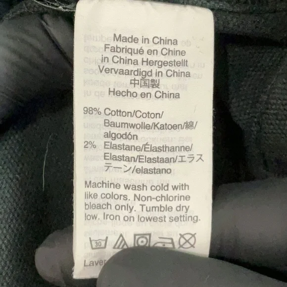 Madewell Emmett Black Wide Leg Crop Pants Size 27 Tall - Picture 8 of 9